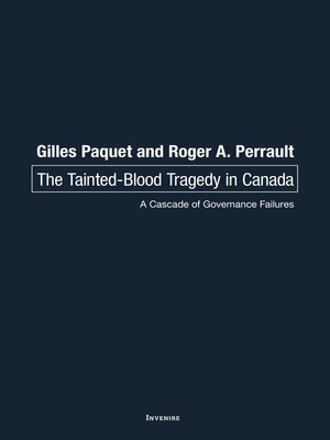 cover image of The Tainted-Blood Tragedy in Canada